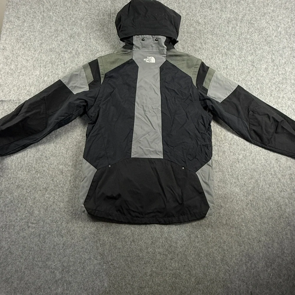 The North Face Steep Tech Jacket Mens L Black Gray F08 2008 Ski Gorpcore